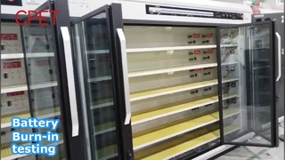 نظام اختبار حرق وحدة البطارية