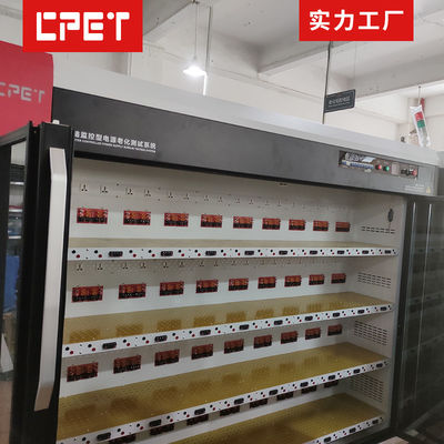 جهاز اختبار تقادم بنك الطاقة مع 192 قناة تحميل، ومراقبة درجة الحرارة، ومقبس متعدد الأغراض لاختبار حرق الطاقة المتنقلة